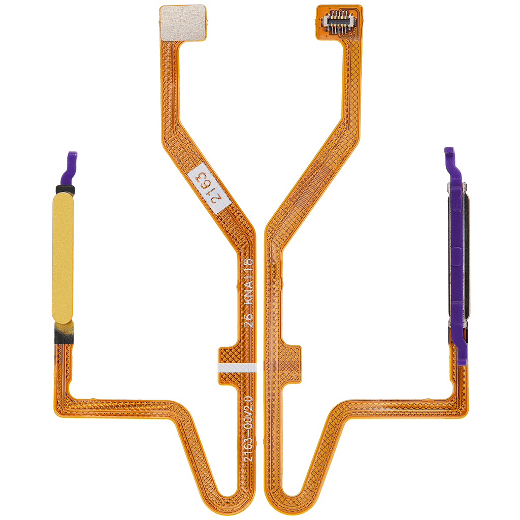 Fingerabdrucksensor mit Flex-Kabel für Xiaomi Redmi Note 12 Pro+ (Gelb)