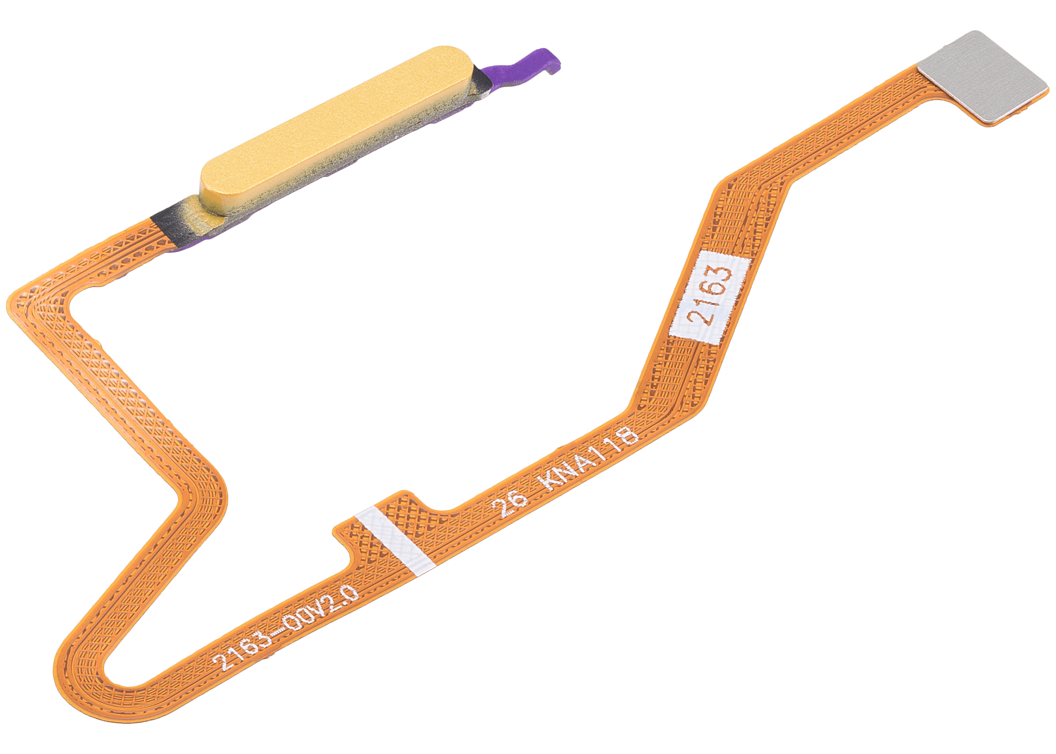 Fingerabdrucksensor mit Flex-Kabel für Xiaomi Redmi Note 12 Pro+ (Gelb)