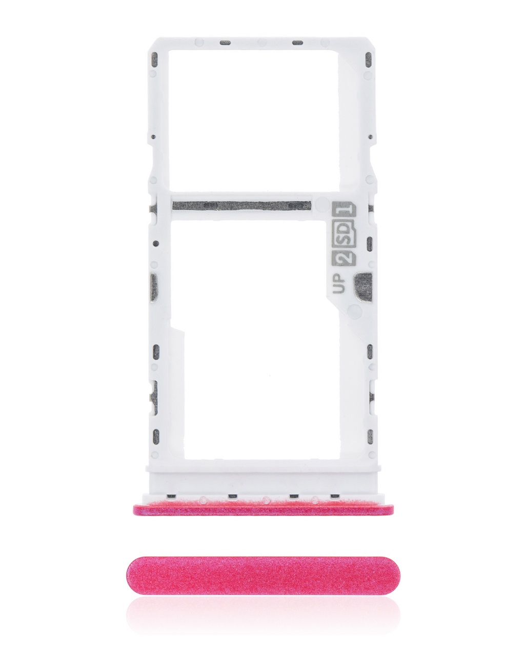 Dual SIM Card Tray for Motorola Moto G20 (XT2128 / 2021) (Flamingo Pink)