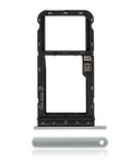 SIM-Kartentray Moto G Power (2021) OEM Hazy Silver