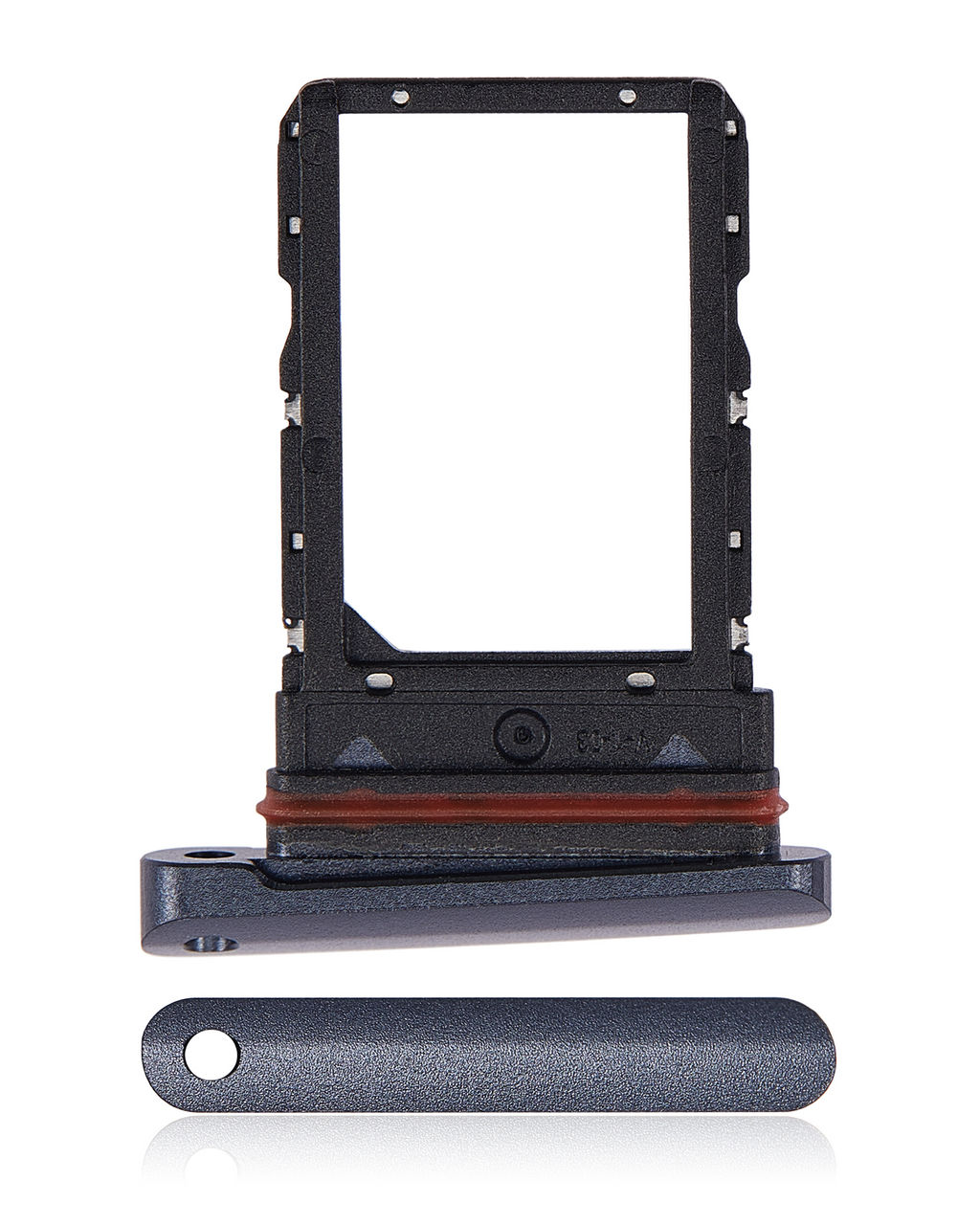 Single SIM Card Tray for Motorola Razr 5G (XT2251-1 / 2022) (Black)