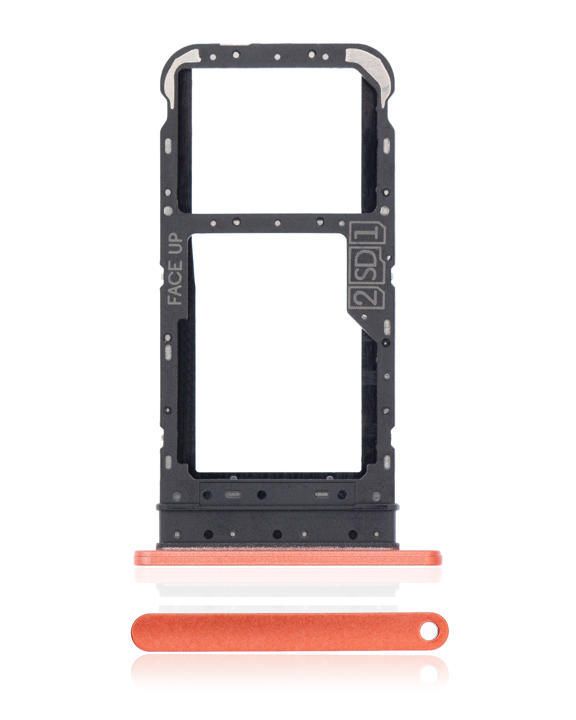 Dual SIM Card Tray for Motorola Moto E7 (XT2095 / 2020) (Satin Coral)