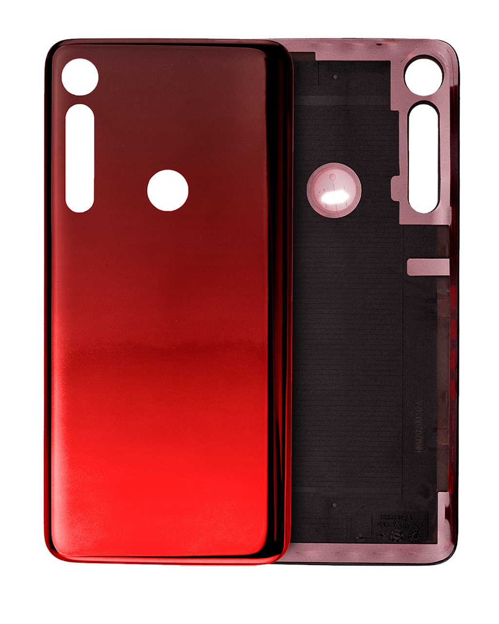 Back Cover for Motorola One Macro (XT2016/2019) (Gradient / Red)
