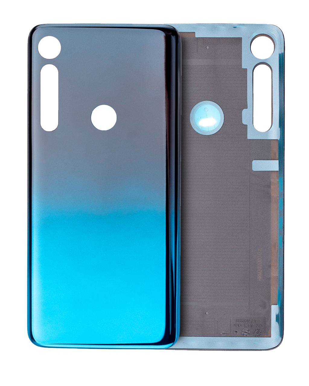Glass Back Cover for Motorola One Macro (XT2016 / 2019) (Space Blue)