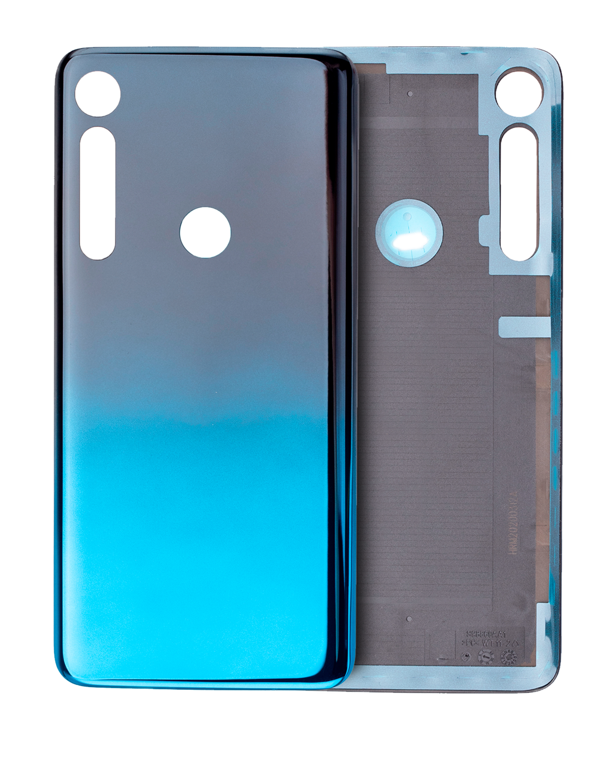 Glass Back Cover for Motorola One Macro (XT2016 / 2019) (Space Blue)