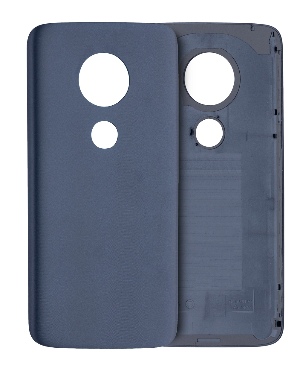 Glass Back Cover for Motorola Moto G7 Play (XT1952 / 2019) (Deep Indigo) (US Version)