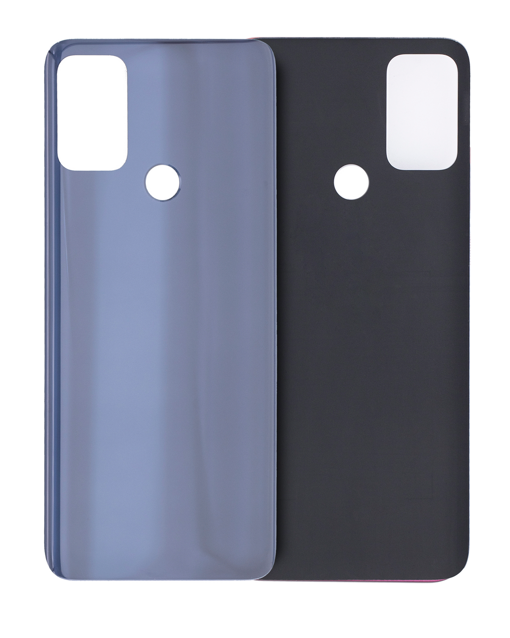 Glass Back Cover for Motorola Moto G50 (XT2137 / 2021) (Steel Gray)