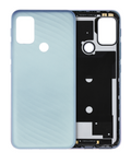 Glass Back Cover for Motorola Moto G10 Power (XT2127-4 / 2021) (Breeze Blue)
