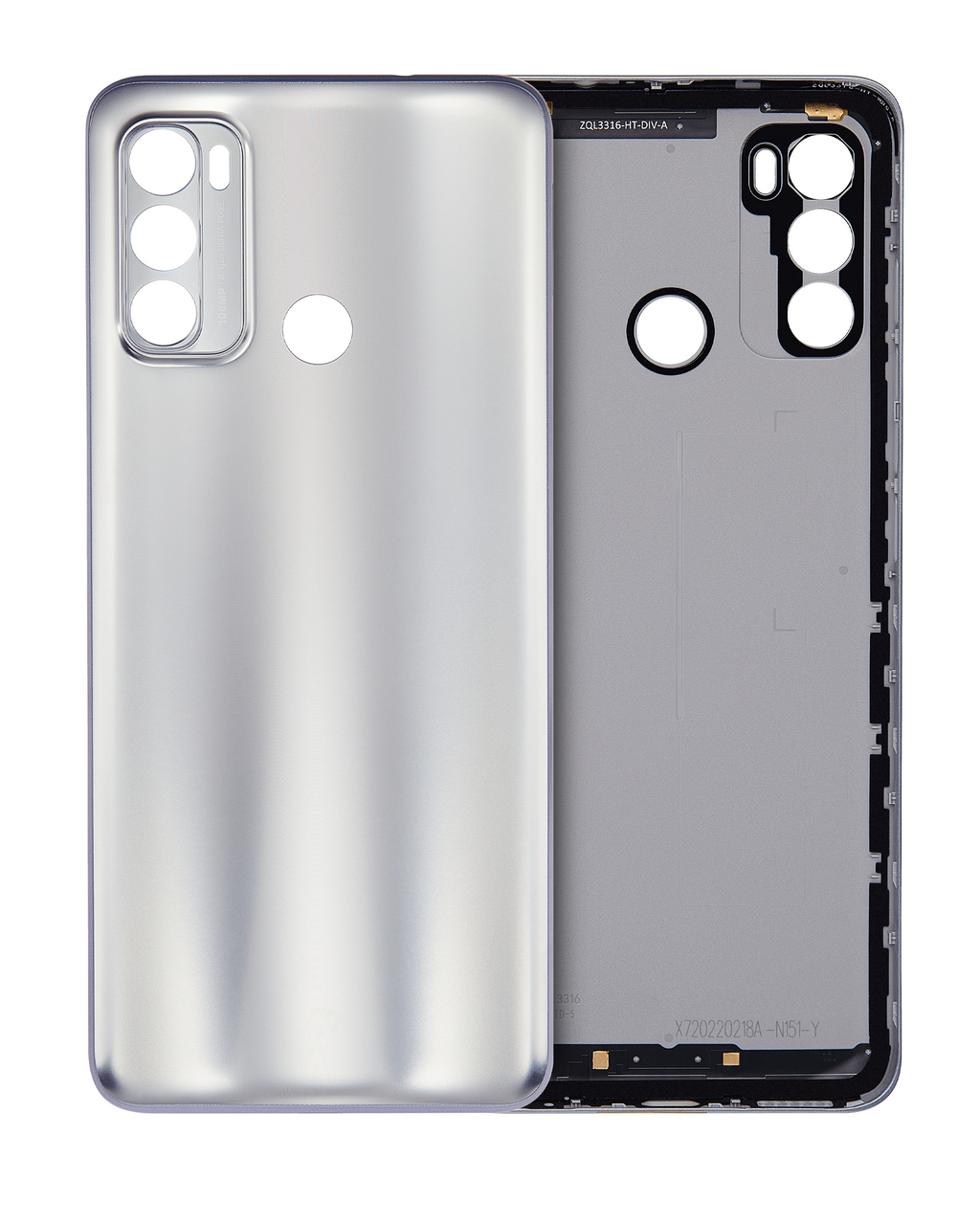 Backcover für Motorola Moto G40 Fusion (XT2147-1 / 2021) (Silber)