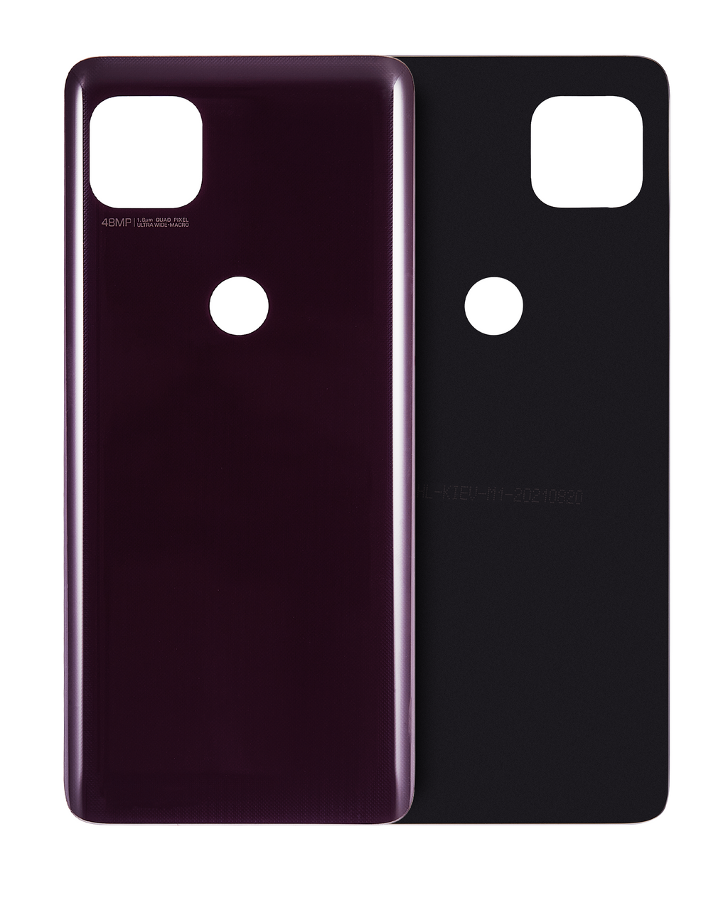 Back Cover for Motorola Moto One 5G Ace (XT2113-1/2 / 2021) (Volcanic Gray)
