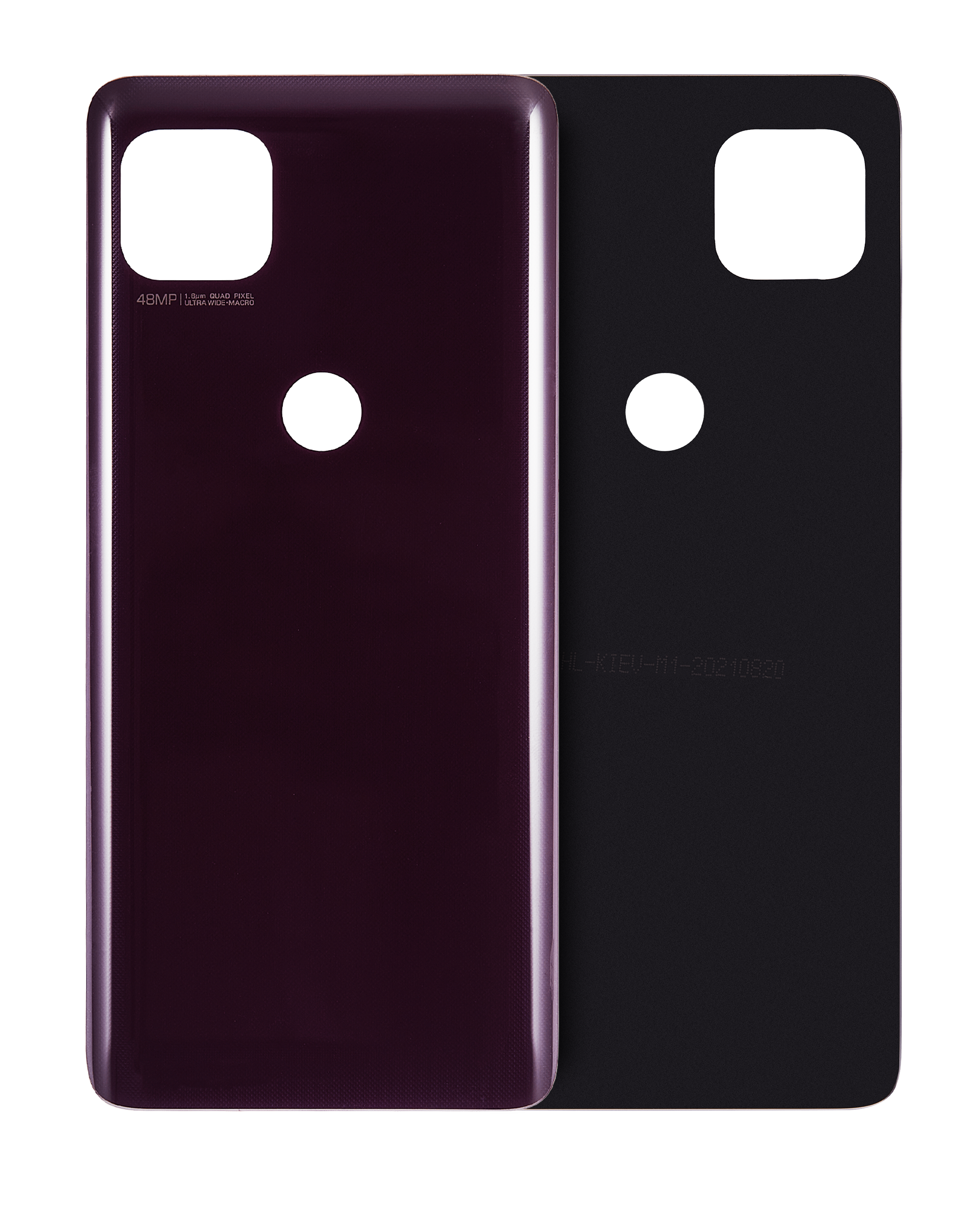 Back Cover for Motorola Moto One 5G Ace (XT2113-1/2 / 2021) (Volcanic Gray)
