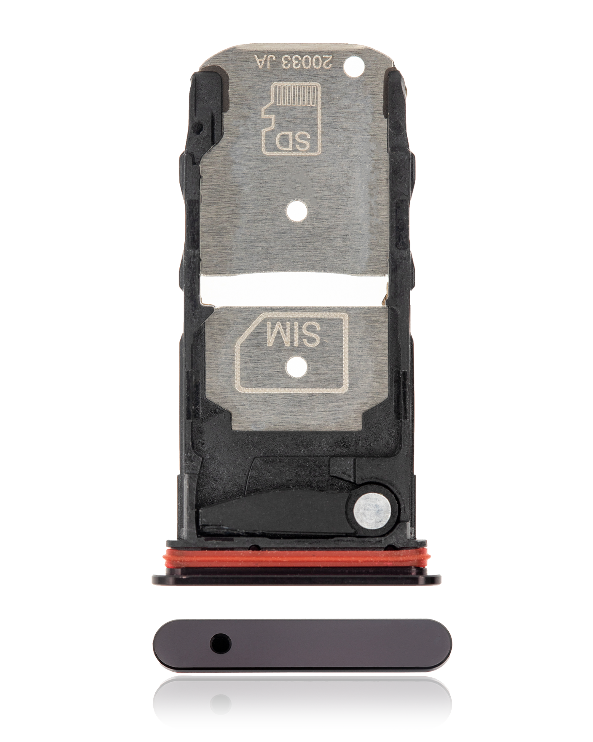 Single SIM Card Tray for Motorola Edge Plus 5G (XT2061 / 2020) (OEM Original) (Smokey Sangria)