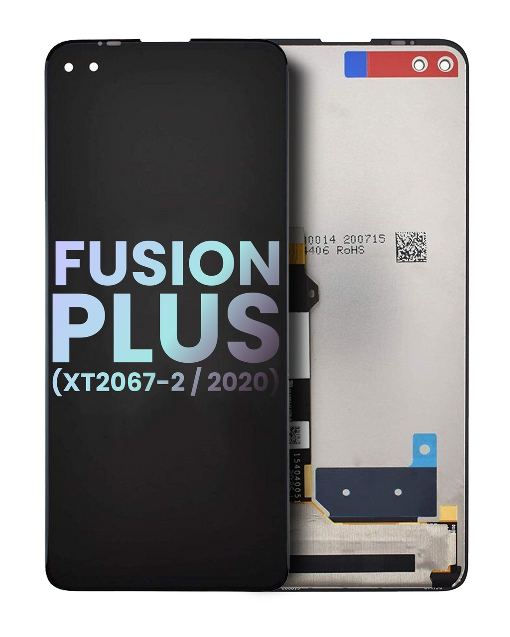 Midframe/Frame Housing Assembly for Motorola Moto Fusion Plus (XT2067-2 / 2020) (Original OEM) (Twilight Blue)