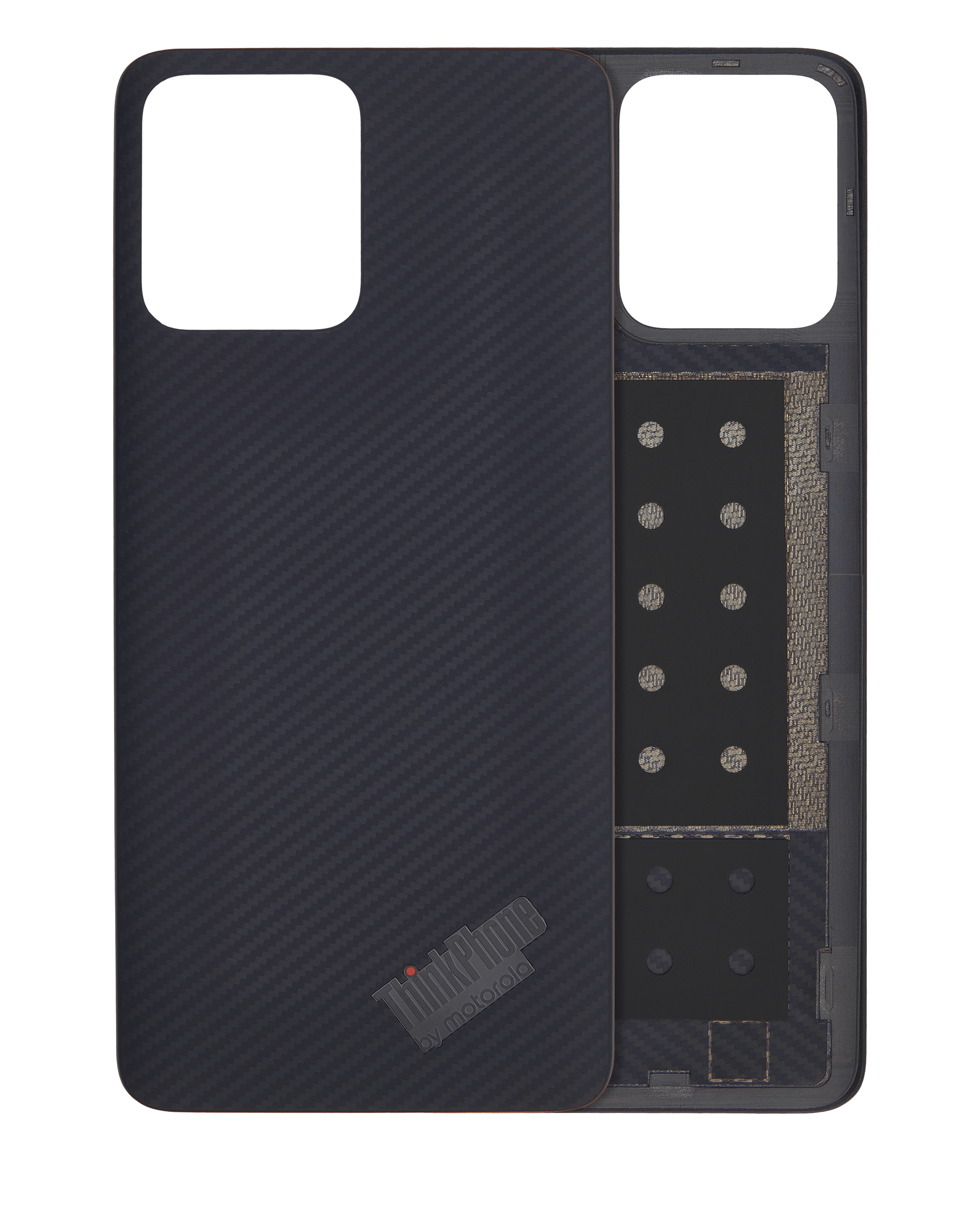 Back Cover for Motorola ThinkPhone (XT2309 / 2023) – Original OEM – Carbon Black
