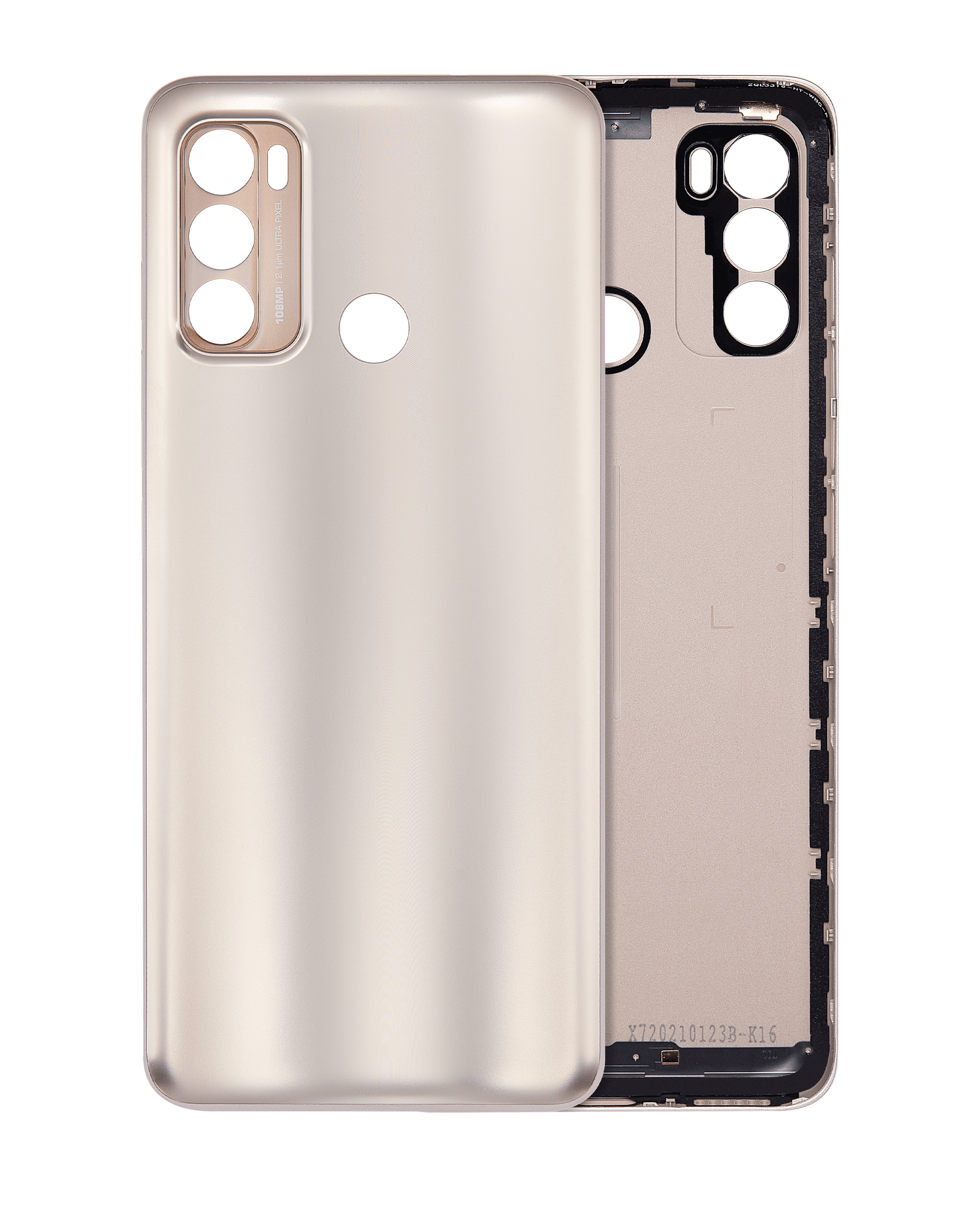 Back cover for Motorola Moto G60 (XT2135 / 2021) (Frosted Champagne)
