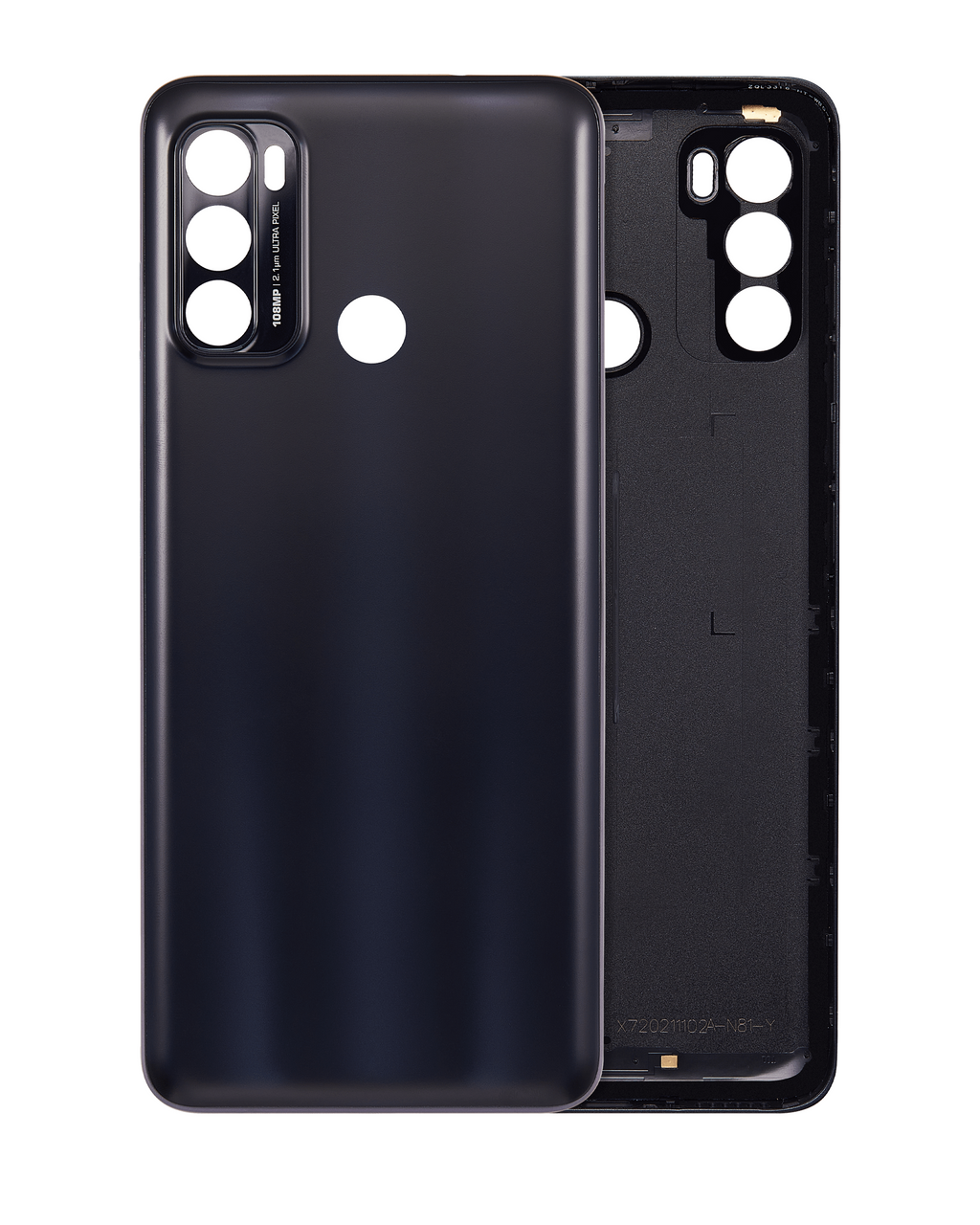 Back Cover for Motorola Moto G60 (XT2135 / 2021) (Black)