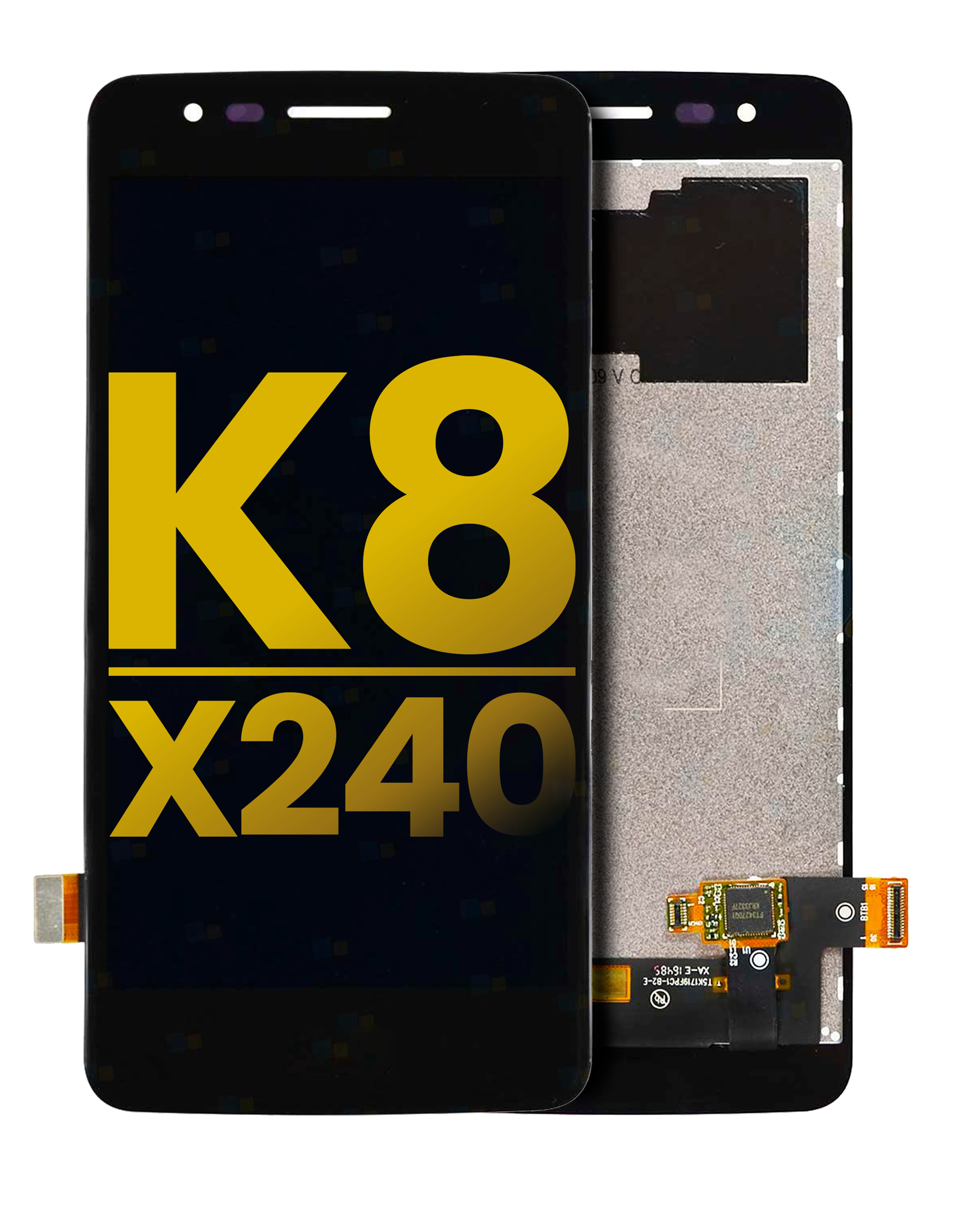 LCD Display No Frame for LG K8 (2017) / Aristo (International Version) (Refurbished) (Black)