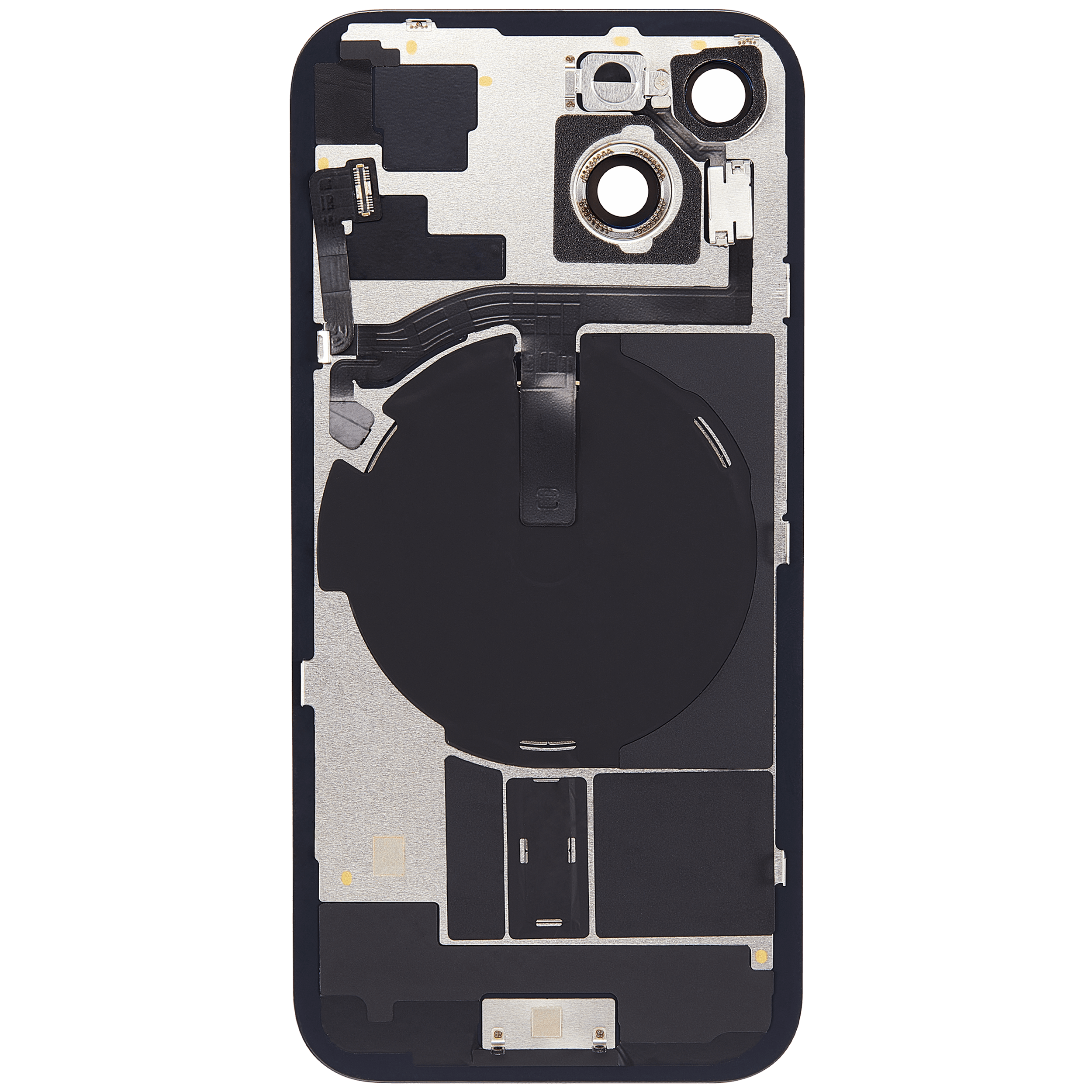 Backcover mit MagSafe, NFC & Blitz-Flexkabel für iPhone 15 Pink (Aftermarket, o.