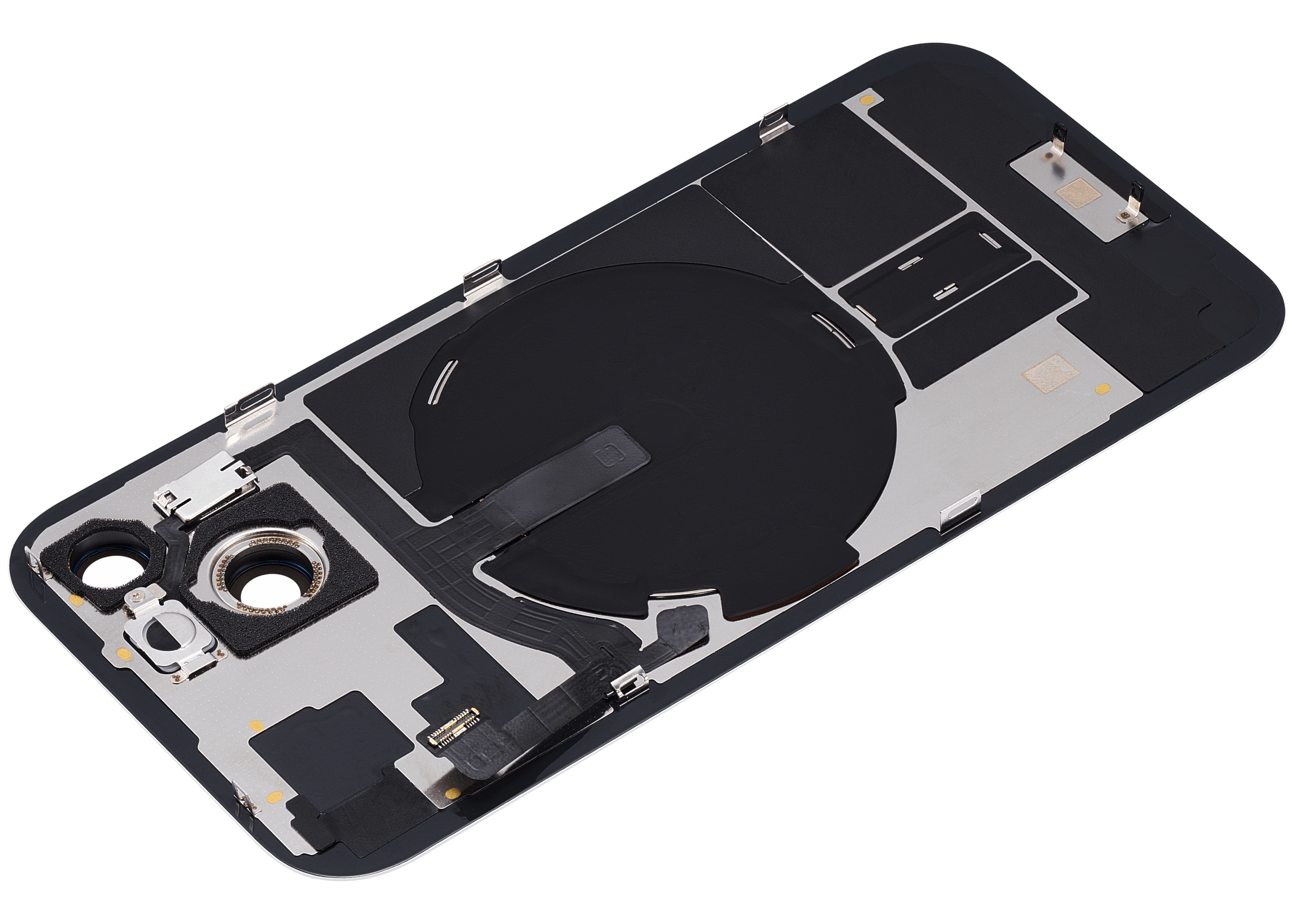Backcover mit MagSafe, NFC & Blitz-Flexkabel für iPhone 15 Pink (Aftermarket, o.