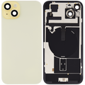 Back Cover with MagSafe Magnet, NFC & Flash Flex Cable for iPhone 15 Plus (Aftermarket, Yellow, No Logo)