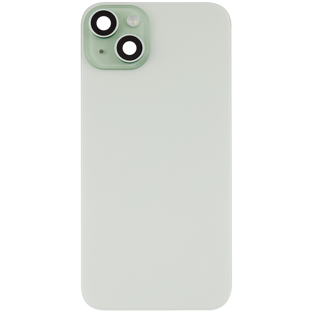 Backcover m. MagSafe+NFC+Blitz-Flexkabel f. iPhone 15 Plus (Aftermarket, Grün, o