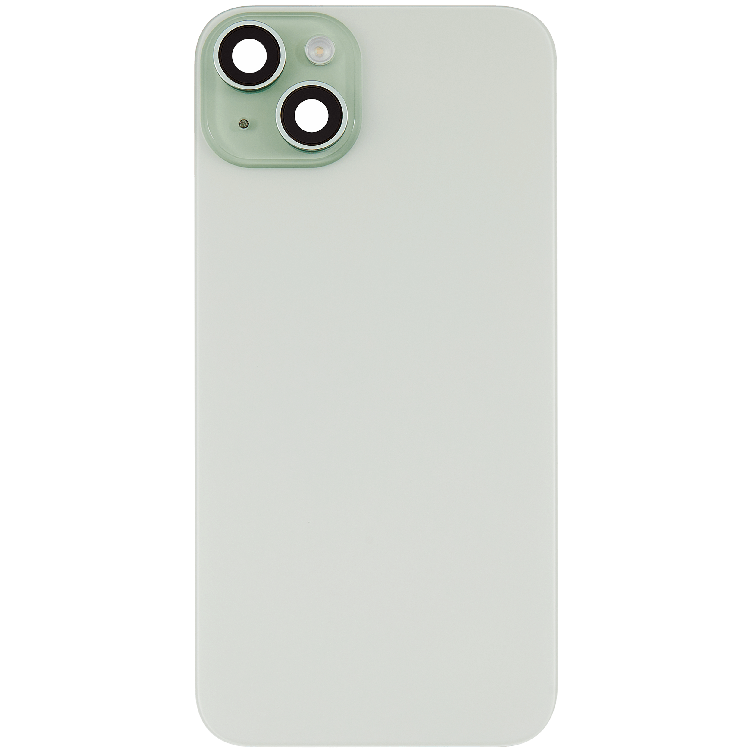 Backcover m. MagSafe+NFC+Blitz-Flexkabel f. iPhone 15 Plus (Aftermarket, Grün, o