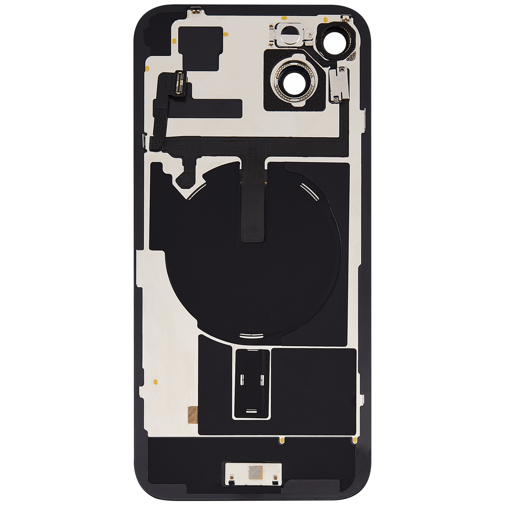 Backcover m. MagSafe+NFC+Blitz-Flexkabel f. iPhone 15 Plus (Aftermarket, Grün, o