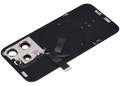 Backcover m. MagSafe,NFC & Blitz-Flexkabel f. iPhone15Pro (Afterm.,Weiß Tit.,o.L