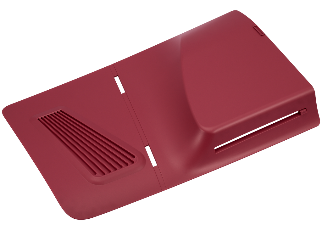Gehäuseschale für PlayStation 5 Slim (Rose Rot) (2er-Set)