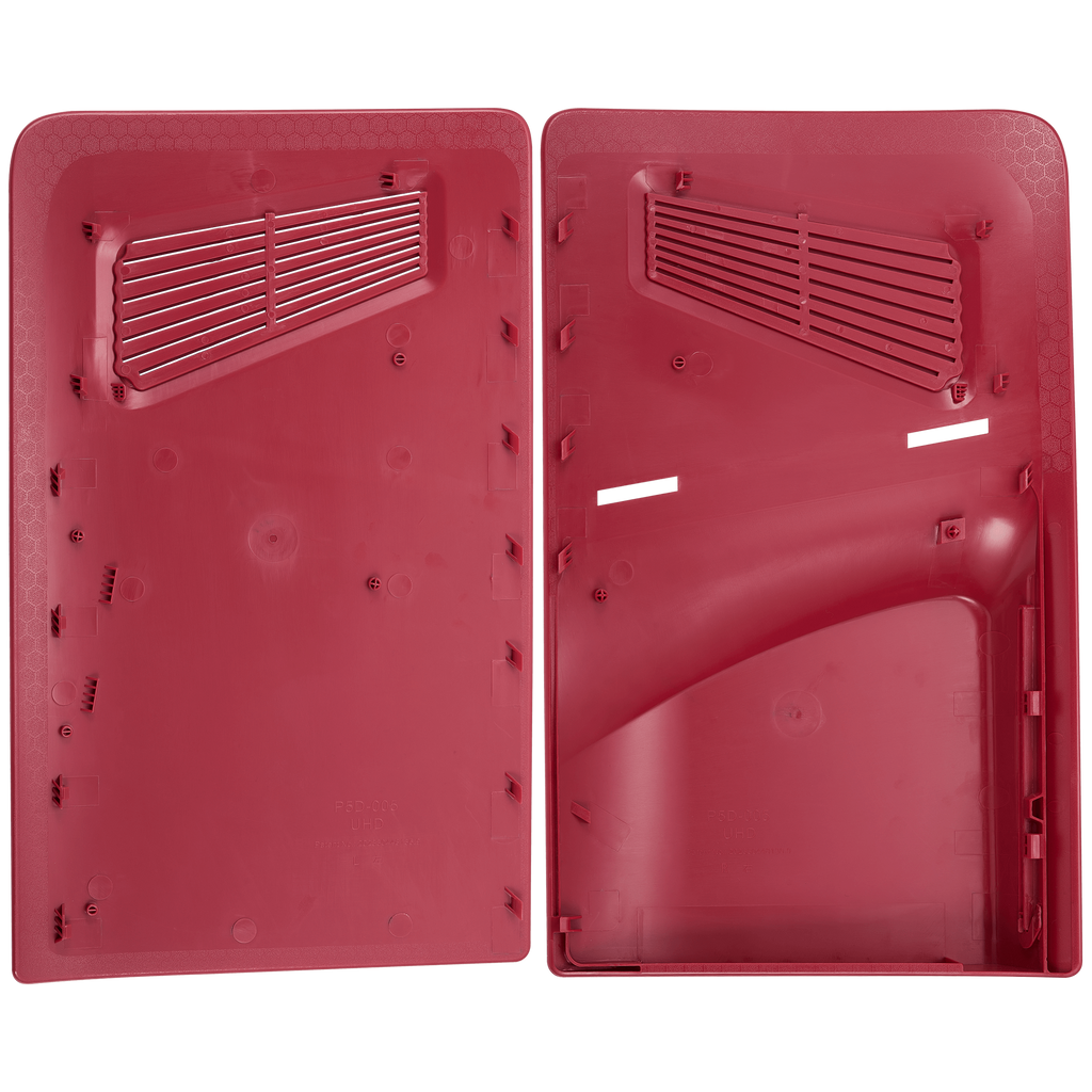 Gehäuseschale für PlayStation 5 Slim (Rose Rot) (2er-Set)