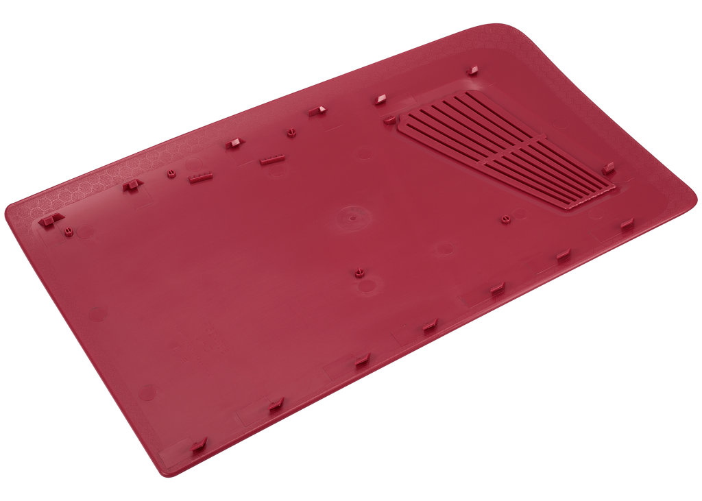 Gehäuseschale für PlayStation 5 Slim (Rose Rot) (2er-Set)