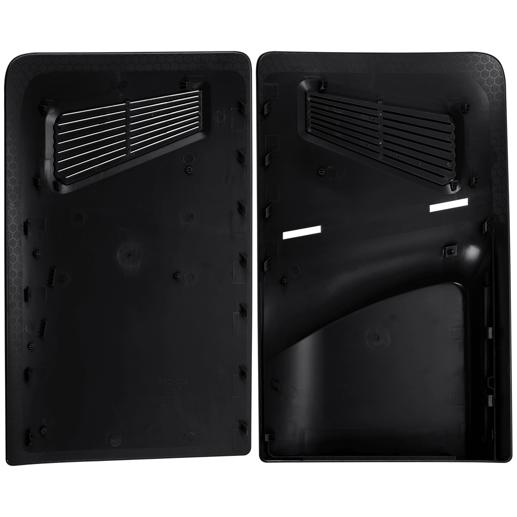 Konsolenschale für PlayStation 5 Slim (Schwarz) (2 Piece Set)