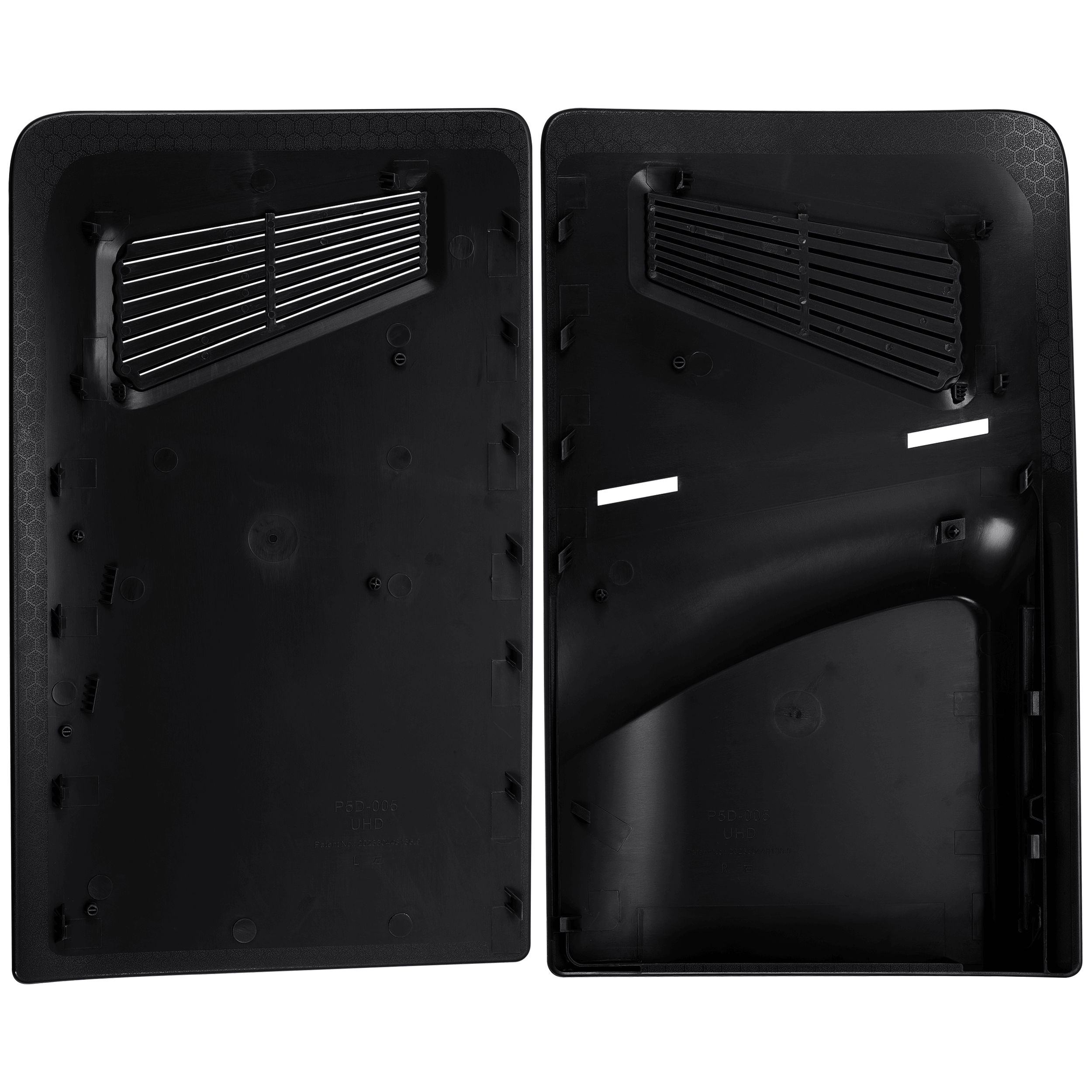 Konsolenschale für PlayStation 5 Slim (Schwarz) (2 Piece Set)