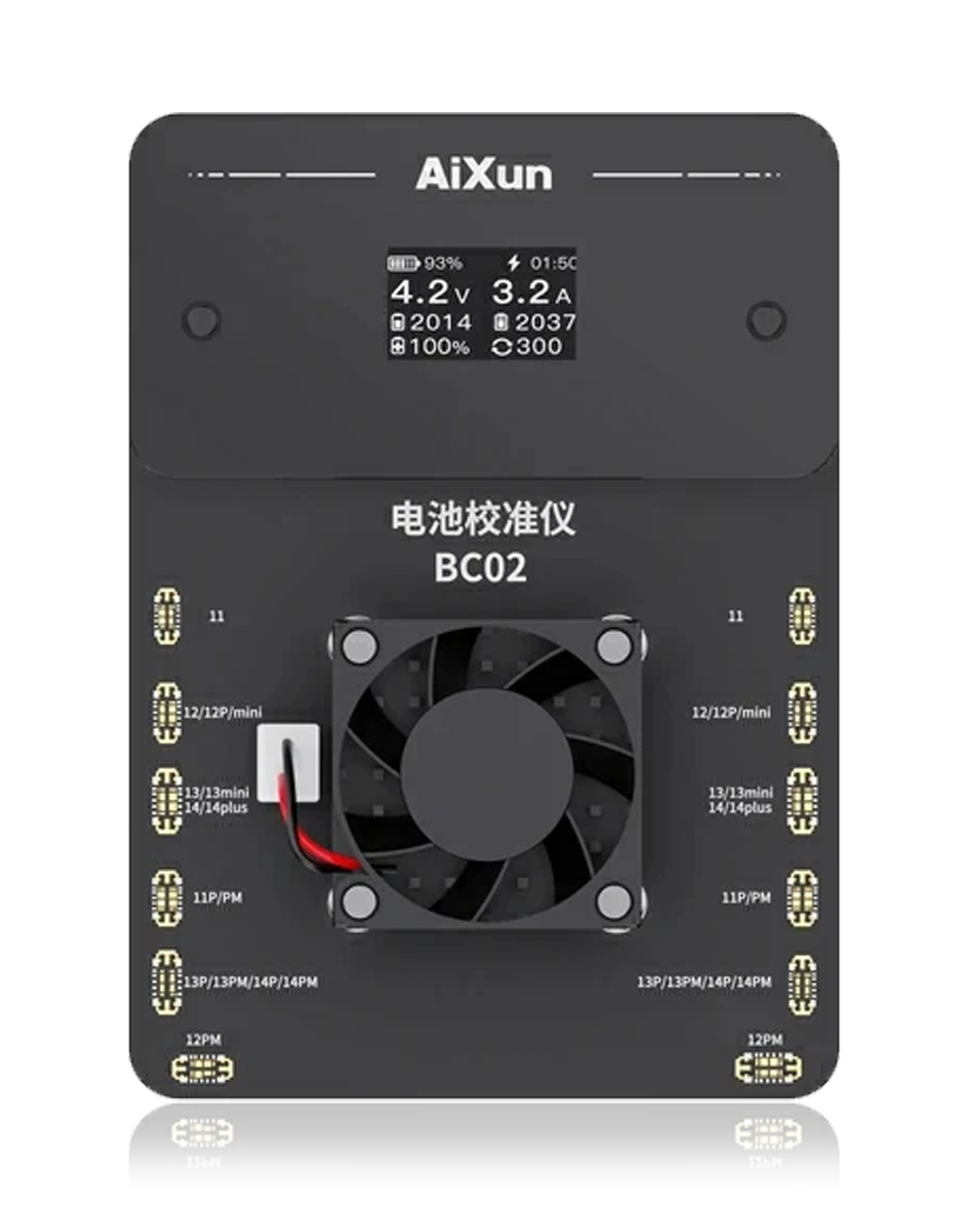 BC02 Dual-Channel Battery Calibrator with Battery Health Calibration for iPhone 11-14 Series (Aixun) (110V / North America)