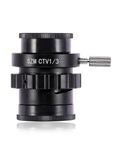 Mikroskop-Adapterkit SZM CTV 1/2 1/3 0.3X 0.5X C-Mount f. Trinokular-Stereomikro