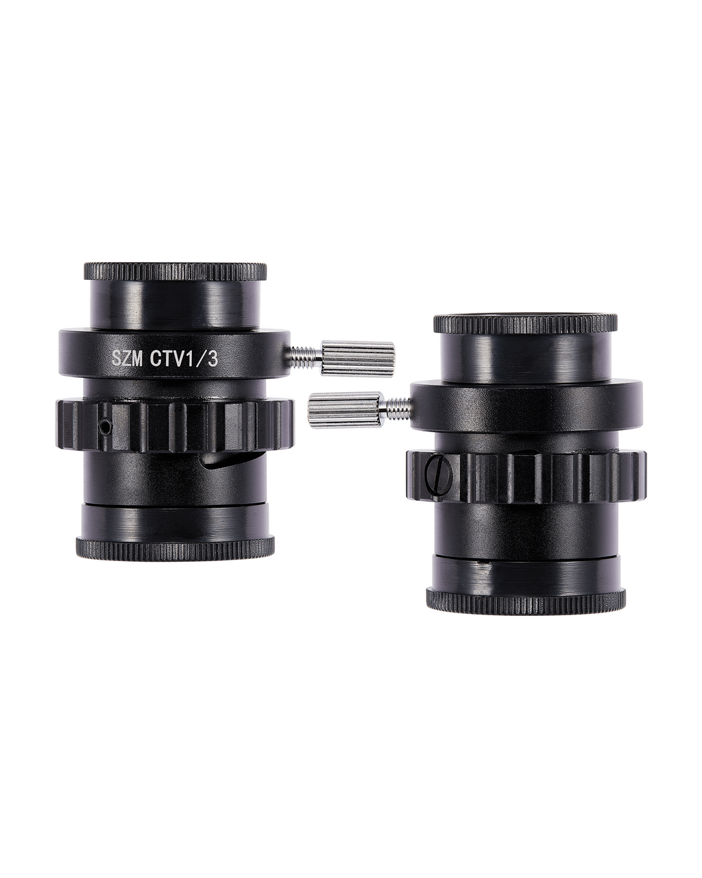 Mikroskop-Adapterkit SZM CTV 1/2 1/3 0.3X 0.5X C-Mount f. Trinokular-Stereomikro