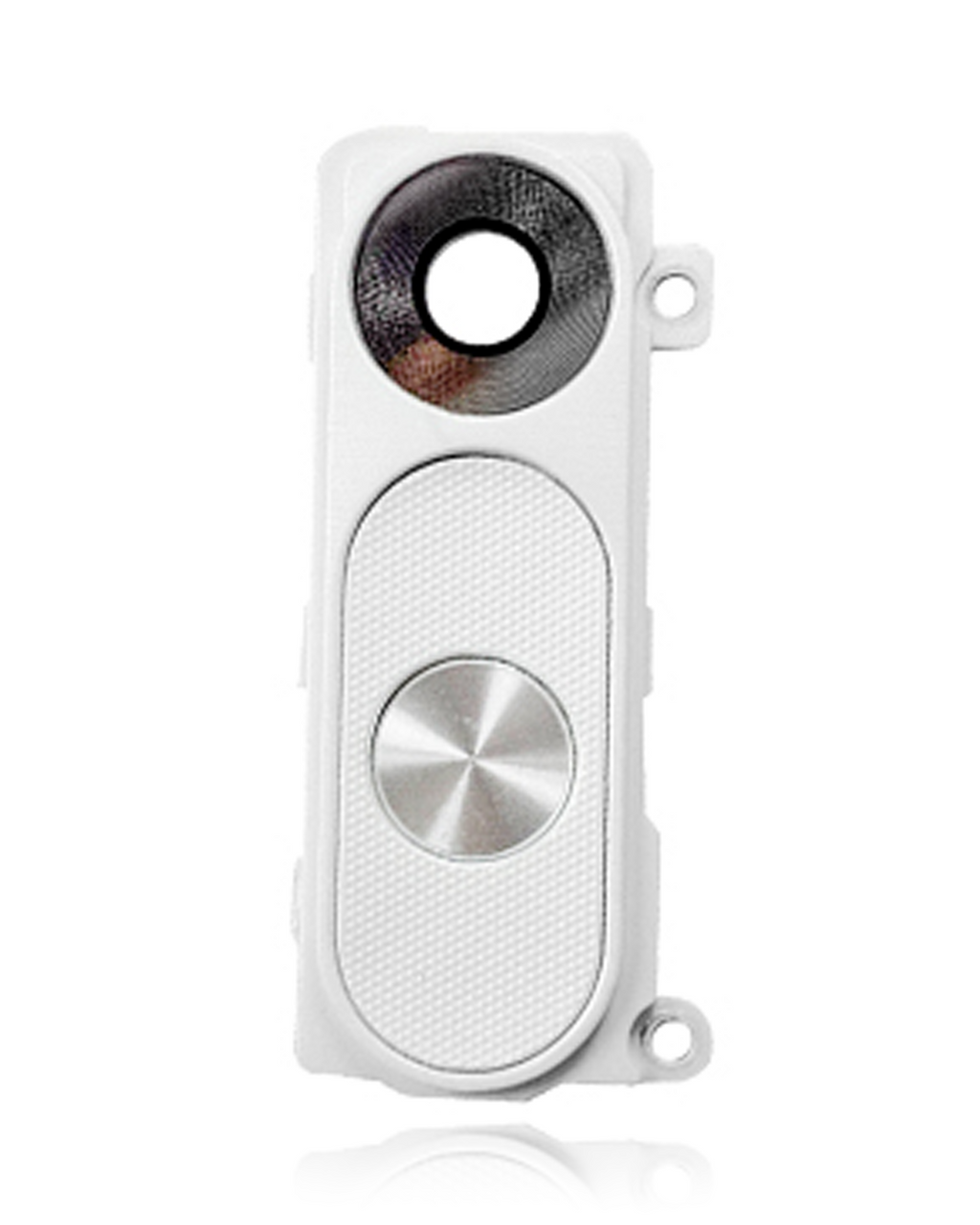 Power-/Lautstärketaste mit Kameralinse für LG G3 (Weiß)