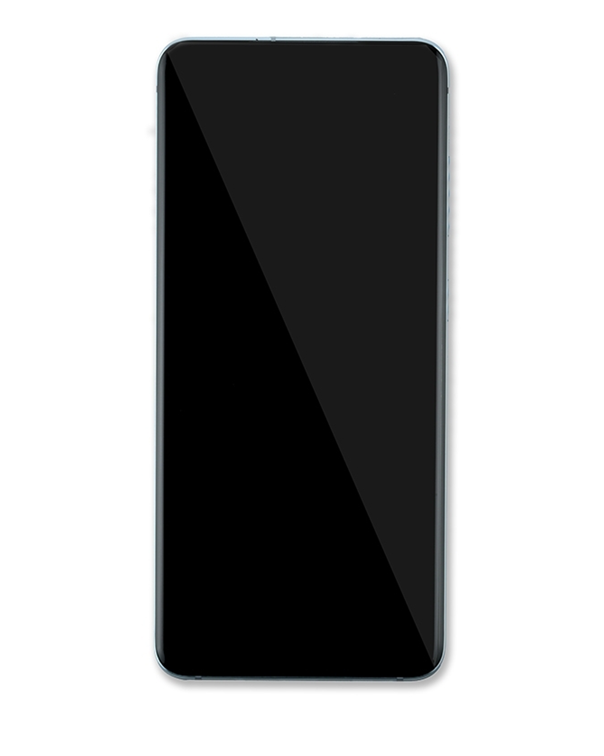 OLED-Display mit Rahmen für Samsung Galaxy S20 5G (Non-Verizon 5G UW Frame) (Aftermarket Plus) (Cloud Blue)