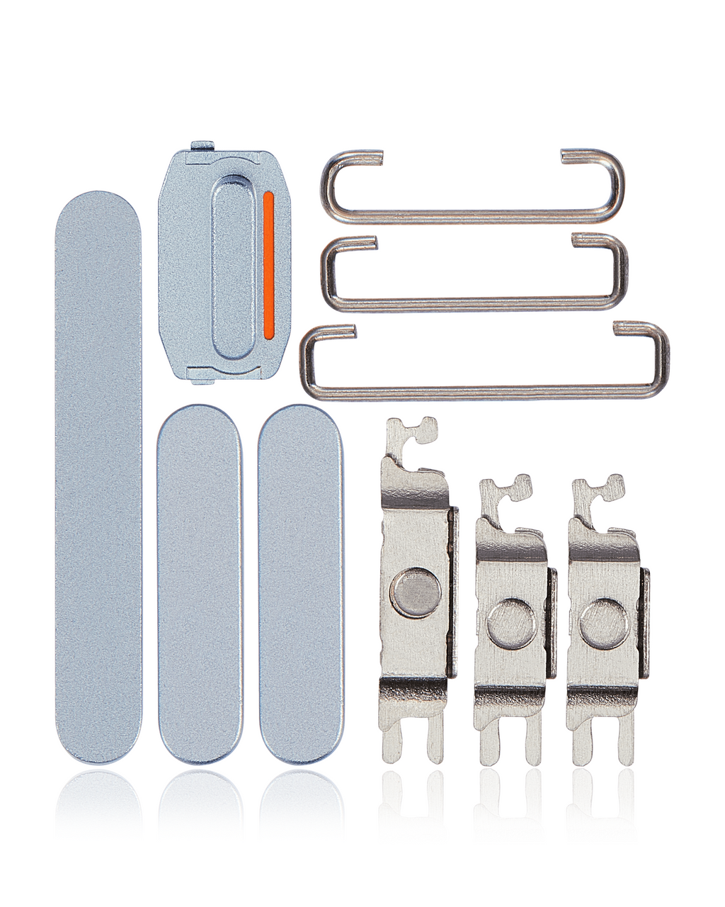 Hard Keys (Power / Volume / Mute Switch) for iPhone 15 / 15 Plus (Blue)