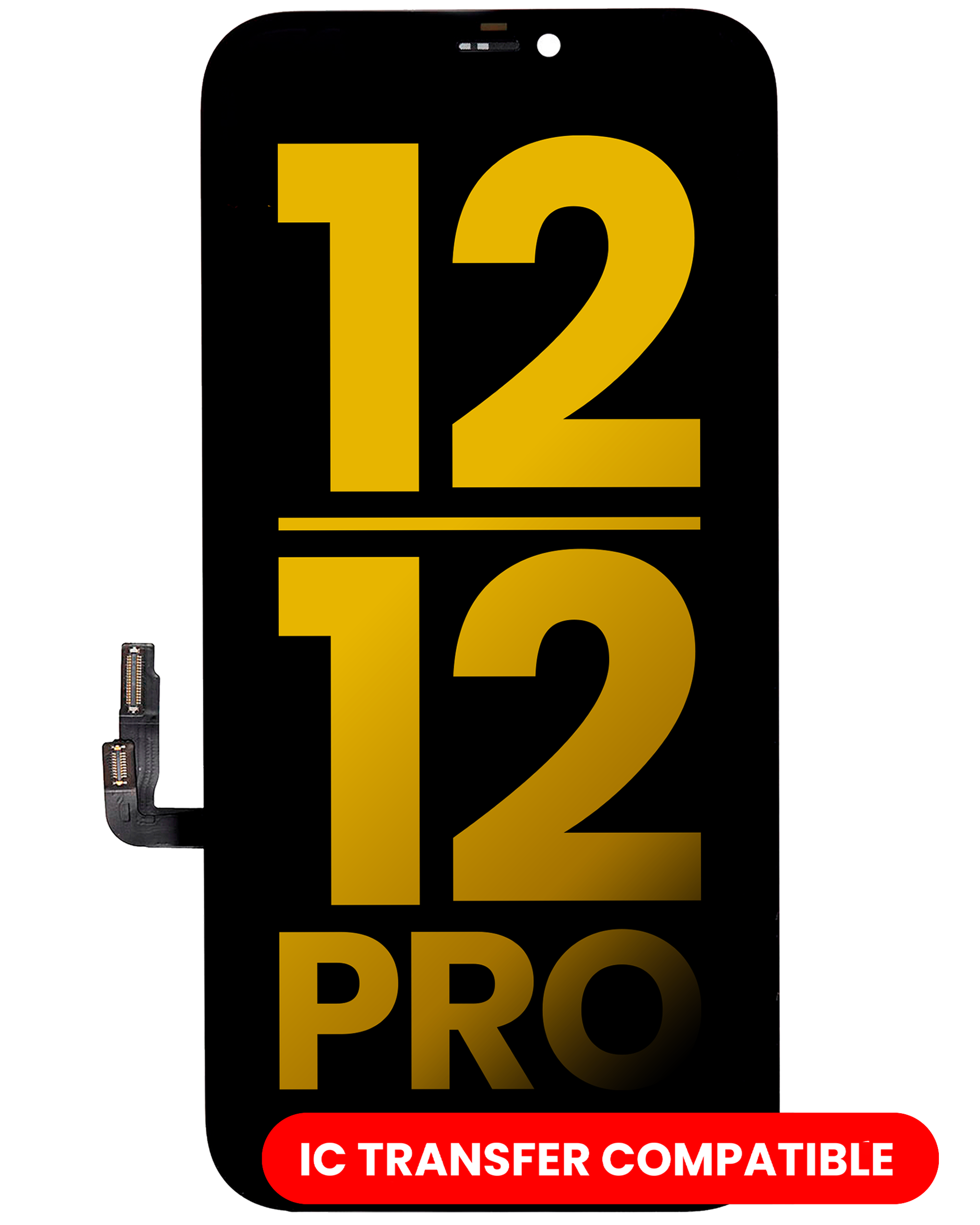 OLED-Display für iPhone 12 / 12 Pro (wiederaufbereitet)