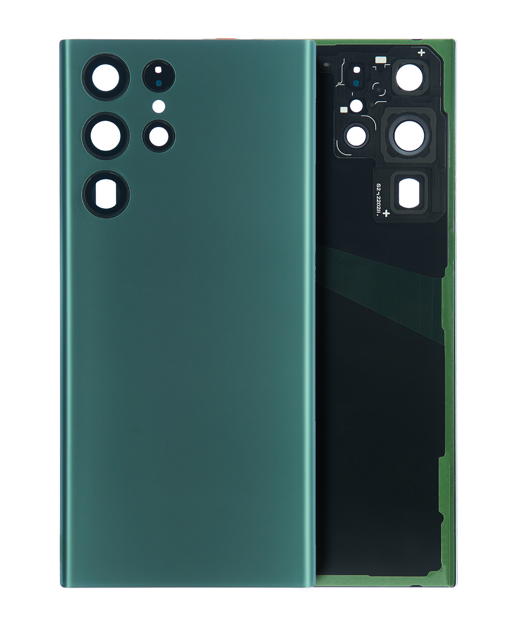 Back cover with camera lens for Samsung Galaxy S22 Ultra (Service Pack) (Green)