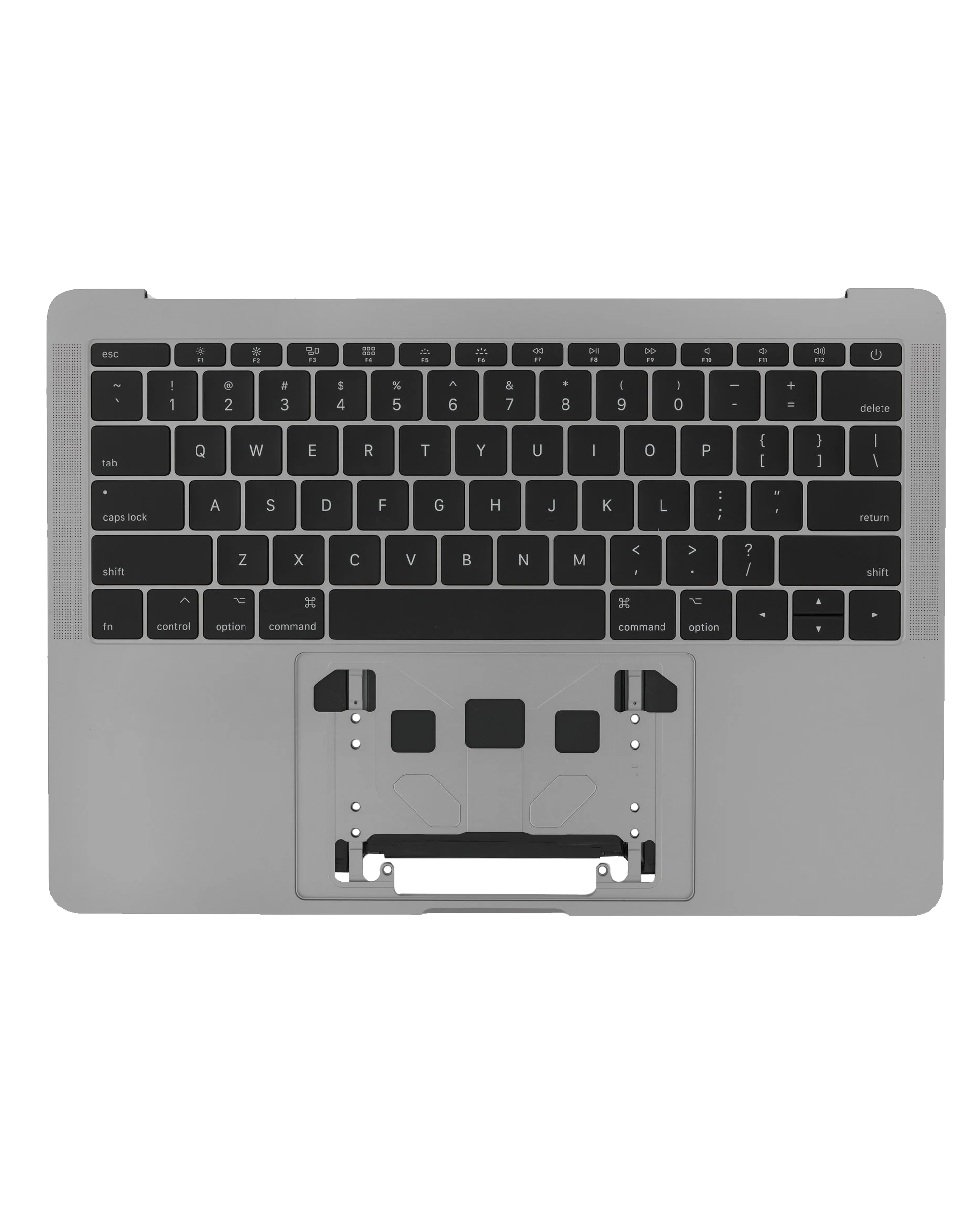 Top Case with Battery and Keyboard for MacBook Pro 13" A1708 (2016) – US Keyboard, Space Gray (Quality B/C)