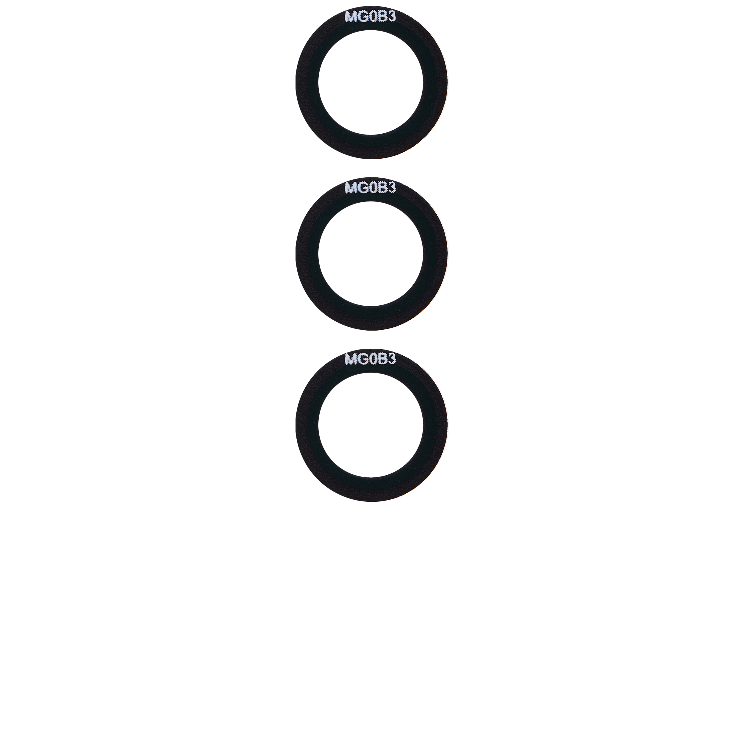 Camera Lens Rear (Glass Only) with Adhesive for Samsung Galaxy S24 5G (3-Piece Set) (All Colors)