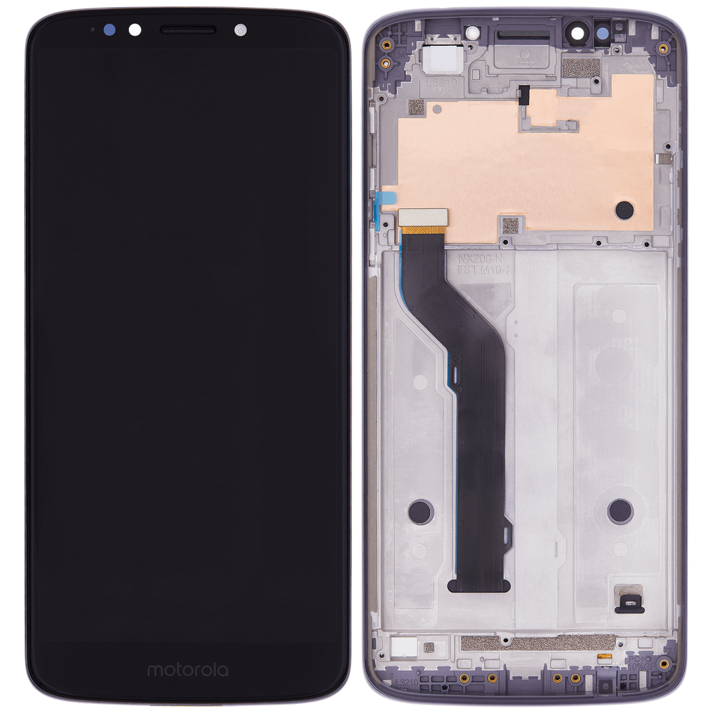 LCD Assembly with Frame for Motorola Moto E5 Plus (XT1924/2018) / E5 Supra (XT1924/2018) (159mm, US Version, Original OEM, Gray)