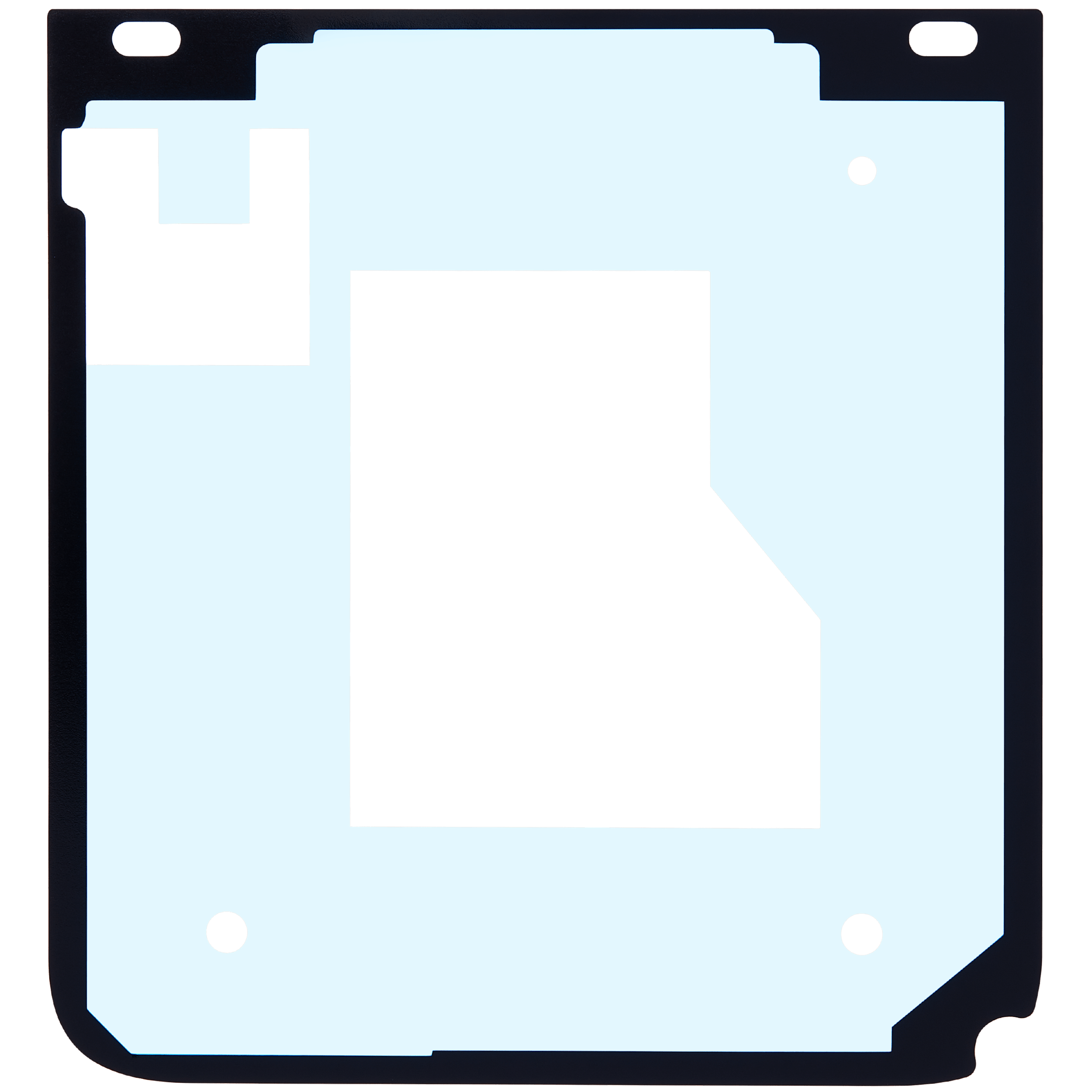 Adhesive for lower back cover for Motorola Razr / Razr 40 (XT2323 / 2023) Original OEM