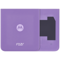 Untere Backcover-Glas für Motorola Razr 40 OEM Grape Compote