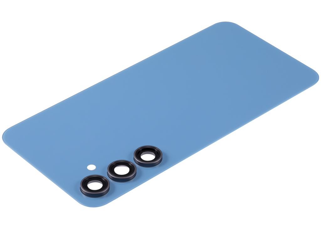 Rückseiten-Glas mit Kamera für Samsung Galaxy S23 FE Indigo (Aftermarket+)