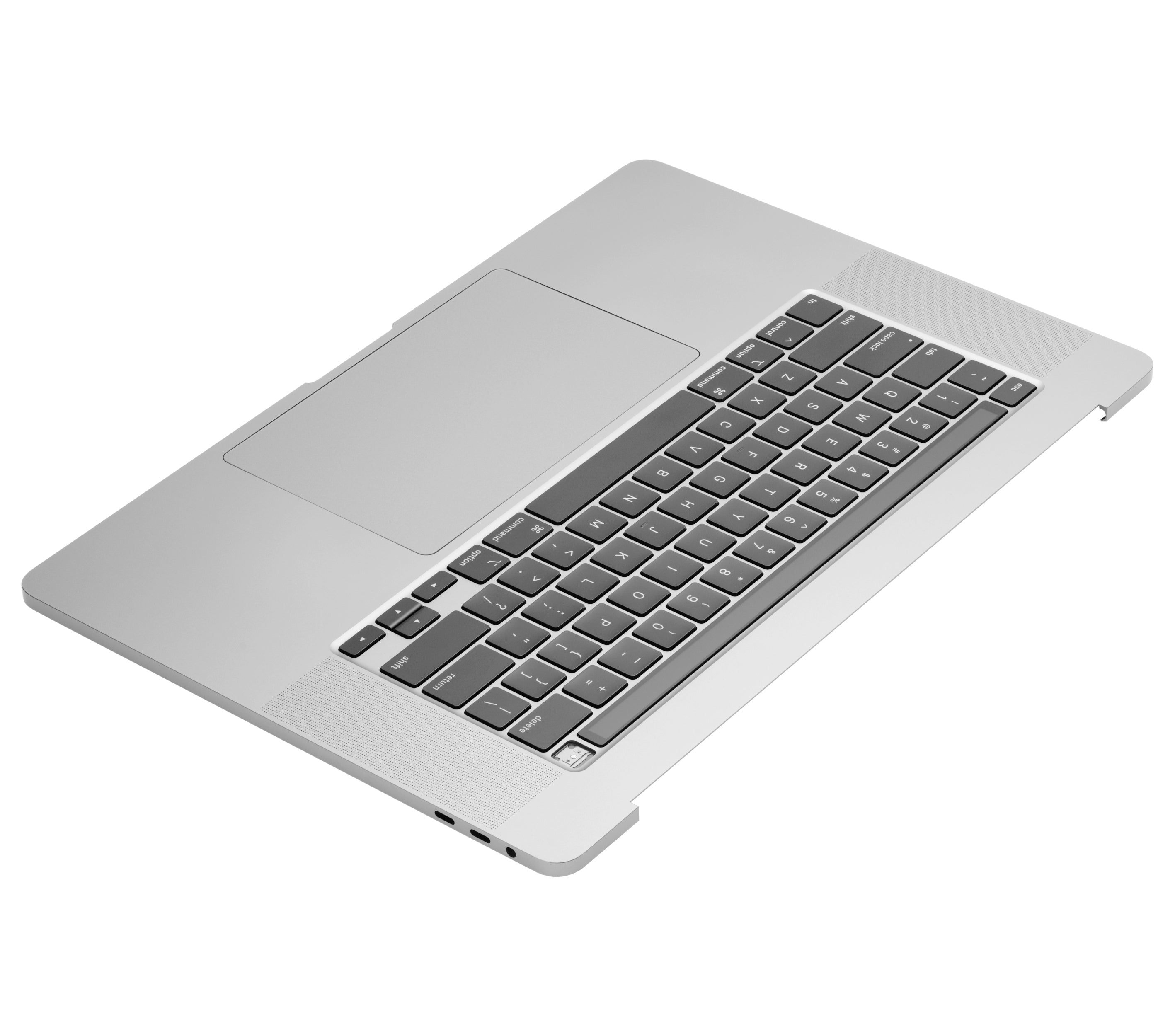 Top Case with Battery and Keyboard for MacBook Pro 16" (A2141 / Mid 2019) – US English – OEM Quality B/C – Silver