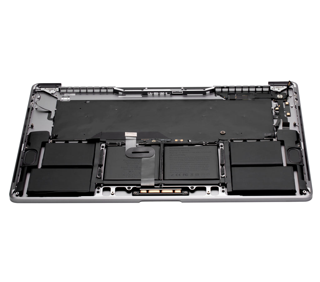 Top Case with Battery and Keyboard for MacBook Pro 16" (A2141 / Mid 2019) – US English – OEM Quality B/C – Silver