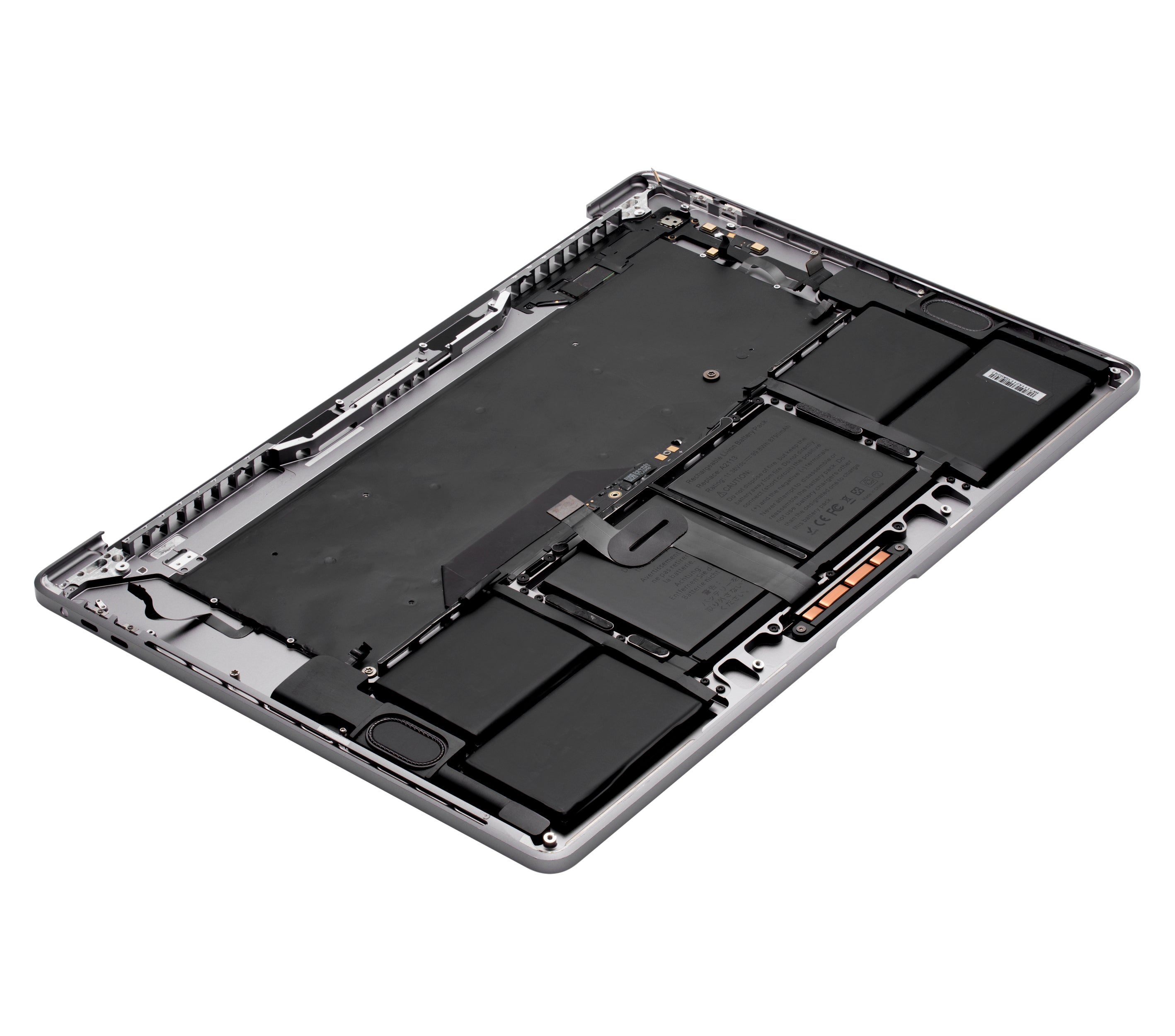 Top Case with Battery and Keyboard for MacBook Pro 16" (A2141 / Mid 2019) – US English – OEM Quality B/C – Silver
